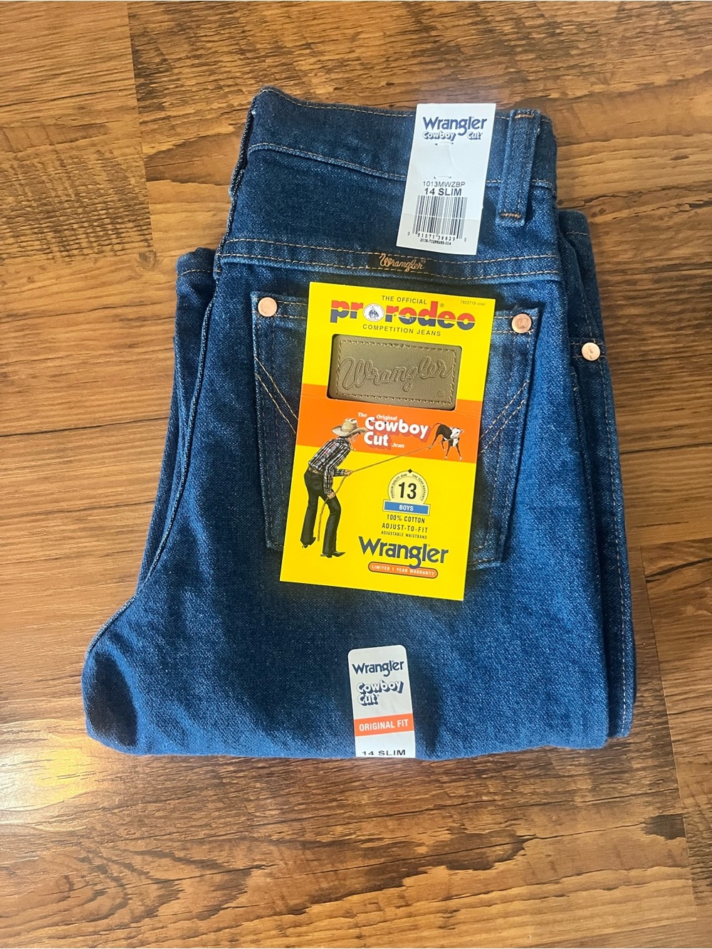 Wrangler Men's Slim Jeans - Indigo Blue